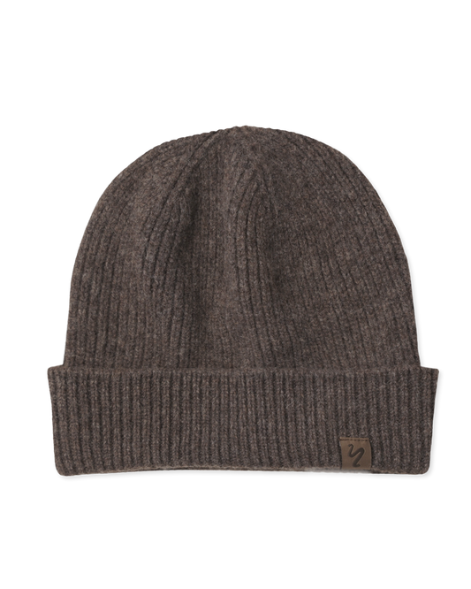 Ribbed Merino Beanie